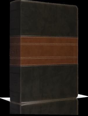 ESV Study Bible (TruTone, Forest/Tan, Trail Design)