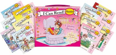 Fancy Nancy's 12-Book Fantastic Phonics Fun! : Includes 12 Mini-Books Featuring Short and Long Vowel Sounds