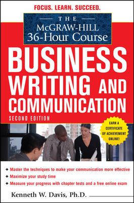 The Mcgraw-Hill 36-Hour Course in Business Writing and Communication, Second Edition