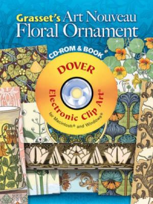 Grasset's Art Nouveau Floral Ornament CD-ROM and Book