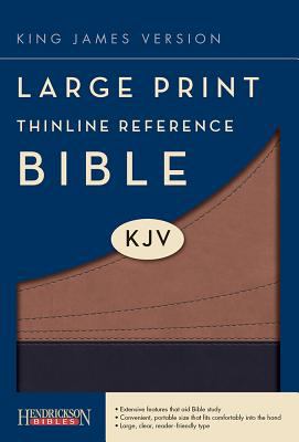 Large Print Thinline Reference Bible-KJV