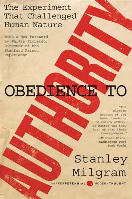 Obedience to Authority : An Experimental View
