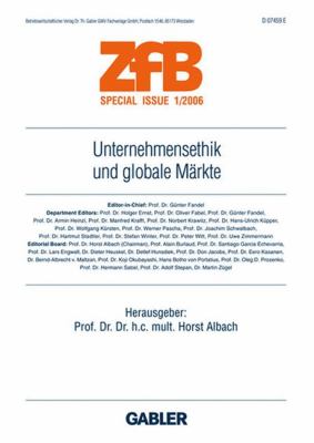 Unternehmensethik und Globale Märkte